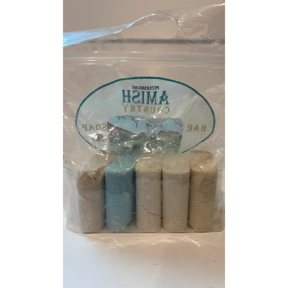 Petersheims Amish Country Bar Soap Assorted 5 Pack Handcrafted Natural Soap